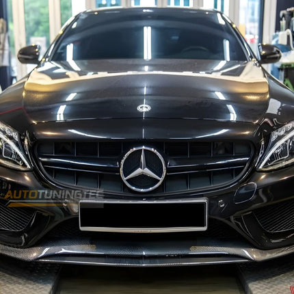 Mercedes W205 2014-2018 Griglia Nera AMG C63 Look Calandra Sportiva