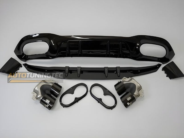 Mercedes A W177 2023 diffusore posteriore Premium AMG A45s Look