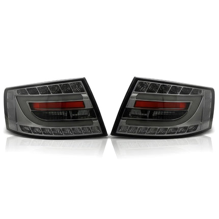 Audi A6 C6 2004-2008 fanali posteriori LED fumé