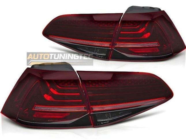 VW Golf 7 2012-2019 Fanali Posteriori Stop LED Laser Rosso