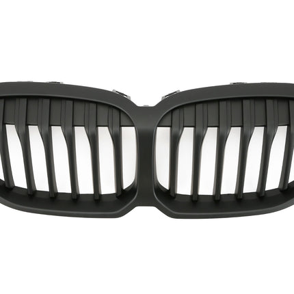 Griglia anteriore nero opaco BMW Serie 1 F40 dal 2019 Active Grill Shutter