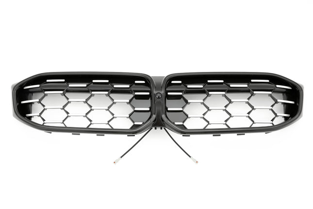 Griglia anteriore Sport LED cromo nero BMW Serie 3 G20 G21 LCI dal 2022