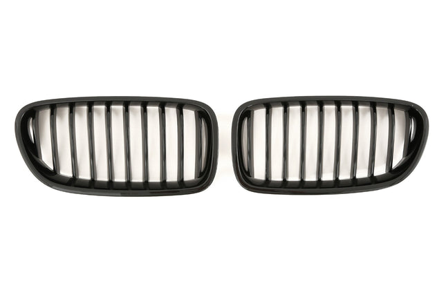 Griglia anteriore barra singola nero lucido BMW Serie 5 F10 berlina F11 touring 2010-2017