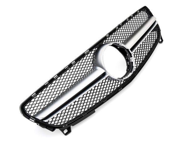 Griglia argento AMG Look Mercedes W176 Classe A facelift 2015-2018 montanti alluminio