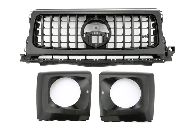 Griglia Panamericana GT nero verniciabile Mercedes W465 Classe G dal 2024 G500 G450D G63