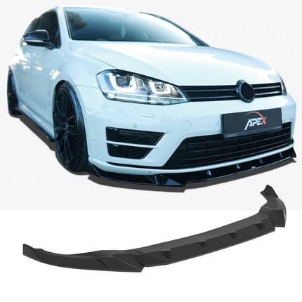 Splitter Anteriore per VW Golf 7 R / R-Line 2013-2016 – APEX - foto 2
