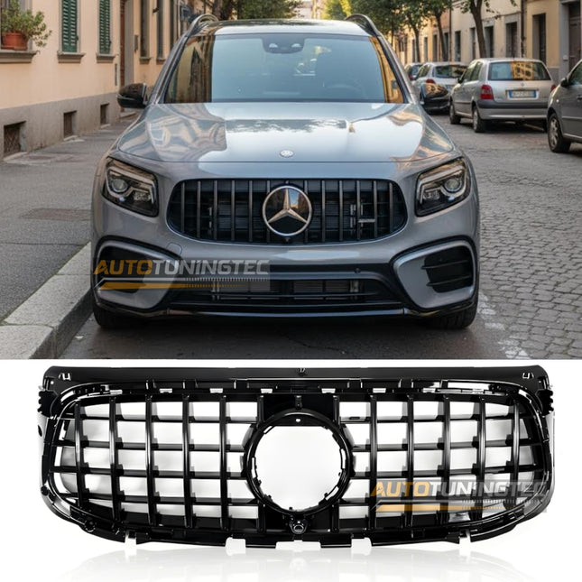 Calandra Per Mercedes GLB X247 2023+ Griglia Anteriore GT AMG Look Nera