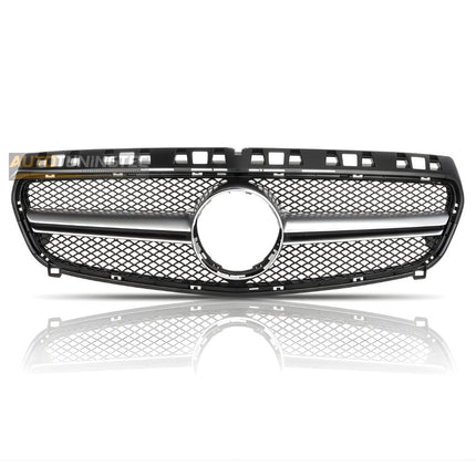 Griglia sportiva argento per Mercedes Classe A W176 AMG Look
