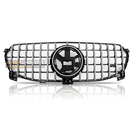 Griglia Mercedes GLE W167 (2019-2023) con design AMG GTR, perfetta per paraurti standard.