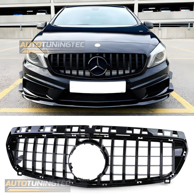 Mercedes A W176 2012-2015 Griglia Anteriore GTR Calandra AMG Look