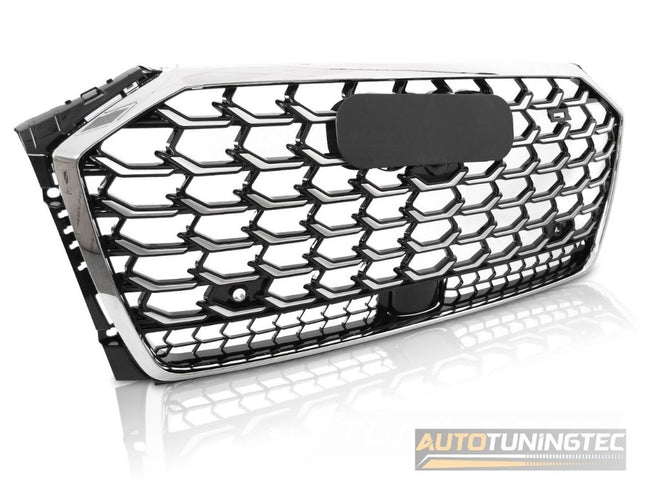 AUDI A8 D5 2022-2026 Griglia Anteriore S-Line Look - Cromata