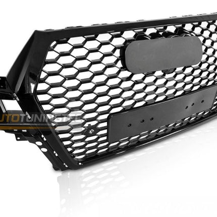 Audi Q7 4M 2015-2019 Griglia Anteriore Calandra RSQ7 Look Nera