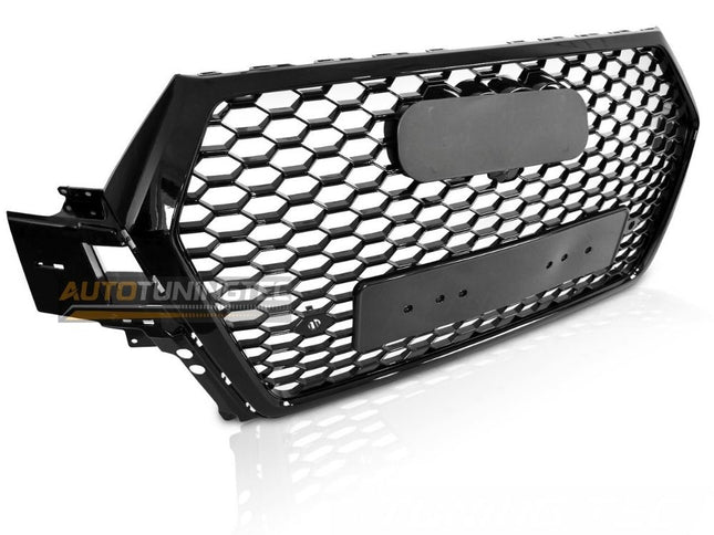 Audi Q7 4M 2015-2019 Griglia Anteriore Calandra RSQ7 Look Nera
