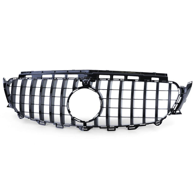 Calandra sportiva nero lucido per Mercedes Classe E C238 A238 Coupé Cabrio 2016-2020 pre-restyling