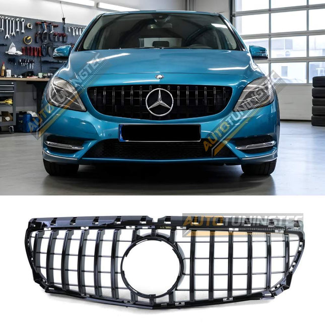 Griglia GTR Panamericana nero lucido Mercedes Classe B W246 2011–2014