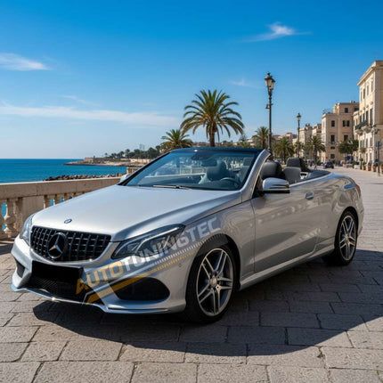 Griglia frontale GTR per Mercedes E A207 2013-2017, compatibile con o senza telecamera anteriore