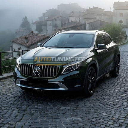Griglia Tuning Mercedes GLA X156 AMG Look GTR. Mascherina sportiva per un upgrade estetico premium