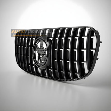 Mercedes GLS facelift X167 griglia AMG GTR look nero lucido