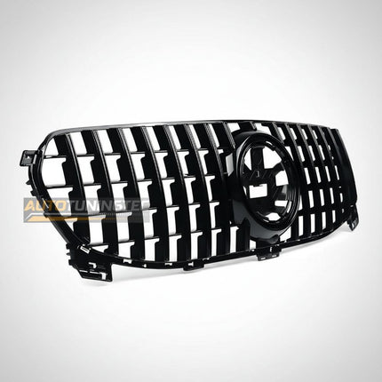 Calandra Panamericana GTR per Mercedes GLE W167 2019-2023, design sportivo nero lucido