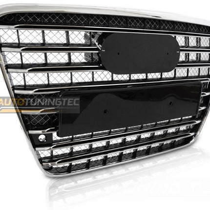 AUDI A8 D4 2009-2013 Griglia Anteriore Calandra S8 Look