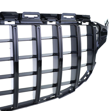 Griglia anteriore look AMG per Mercedes Classe C W205 S205 2018-2021, ideale per un upgrade estetico.