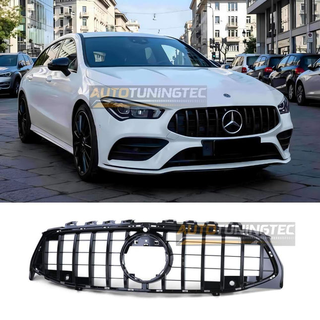 Griglia frontale Mercedes CLA X118 2019-2023 con design Panamericana