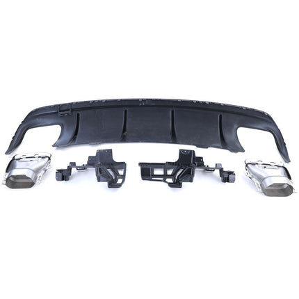 Kit diffusore posteriore AMG Style per Mercedes CLA C117 restyling, look sportivo premium