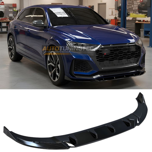 Audi RSQ8 (2020‑2024) Splitter Anteriore APEX Nero Lucido - autotuningtec