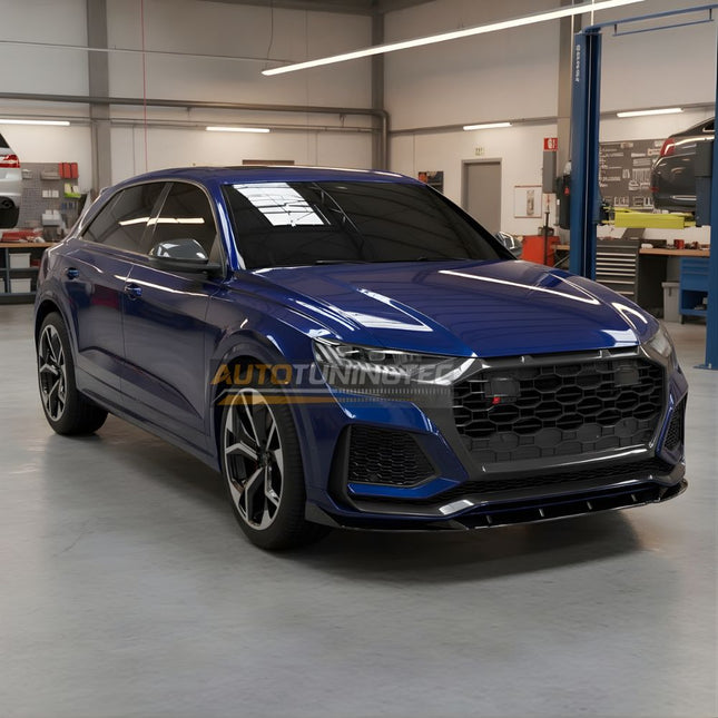 Audi RSQ8 (2020‑2024) Splitter Anteriore APEX Nero Lucido - autotuningtec