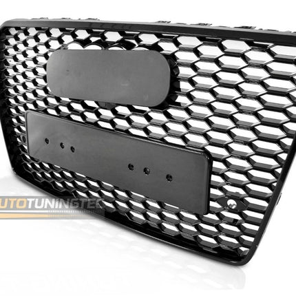 AUDI A8 D4 2013-2017 Griglia Anteriore Calandra RS8 Look - Nera