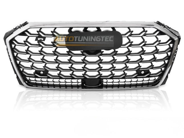 AUDI A8 D5 2022-2026 Griglia Anteriore S-Line Look - Cromata