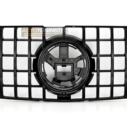 Immagine frontale della griglia GT AMG Look, nero lucido. Mercedes GLE W167 2019-2023