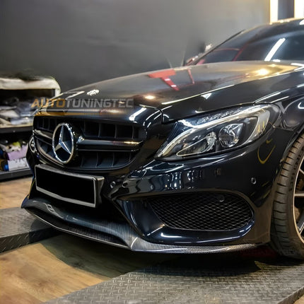 Mercedes W205 2014-2018 Griglia Nera AMG C63 Look Calandra Sportiva