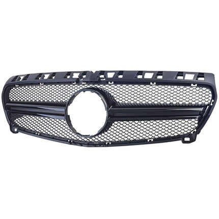 Mercedes A W176 Griglia sportiva stile AMG installata sul veicolo