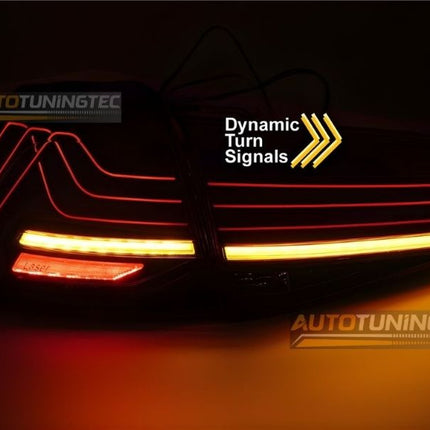 VW Golf 7 2012-2019 Fanali Posteriori Stop LED Laser Rosso