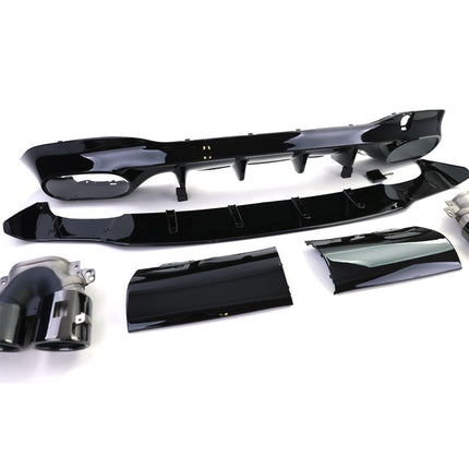 Aggiornamento estetico: diffusore posteriore AMG per Mercedes CLA C118 (2019-2022)