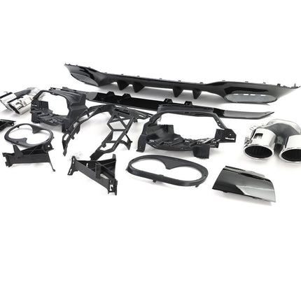 Ricambio diffusore Mercedes W177 nero lucido Amg-Line