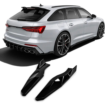 Splitter Laterali Posteriori per Audi A6 / S6 C8 Berlina / Avant 2019-2026 – APEX