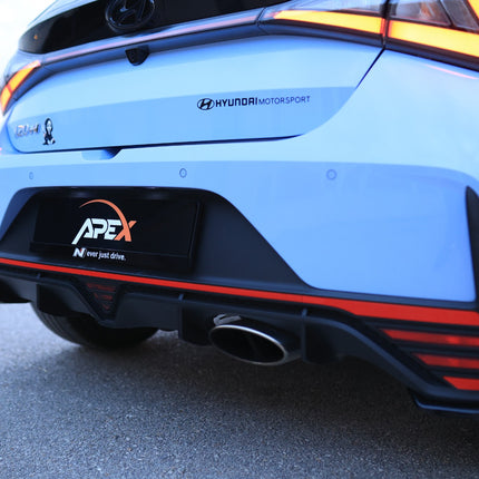 Splitter Laterali Posteriori per Hyundai i20 N 2020-2024 – APEX