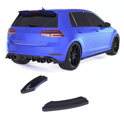 Splitter Laterali Posteriori per VW Golf 7.5 R / R-Line 2017-2020 – APEX
