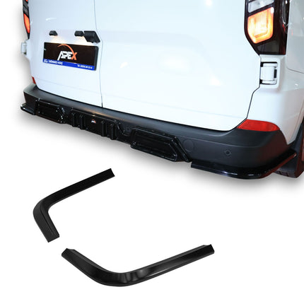 Splitter Laterali Posteriori per Ford Transit Custom Mk2 2023+ – APEX