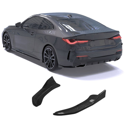 Splitter Laterali Posteriori per BMW Serie 4 Coupé G22 / G23 M Sport 2020-2024 – APEX