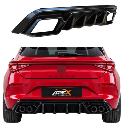 Diffusore Posteriore per Cupra Leon Mk1 2020-2024 – APEX