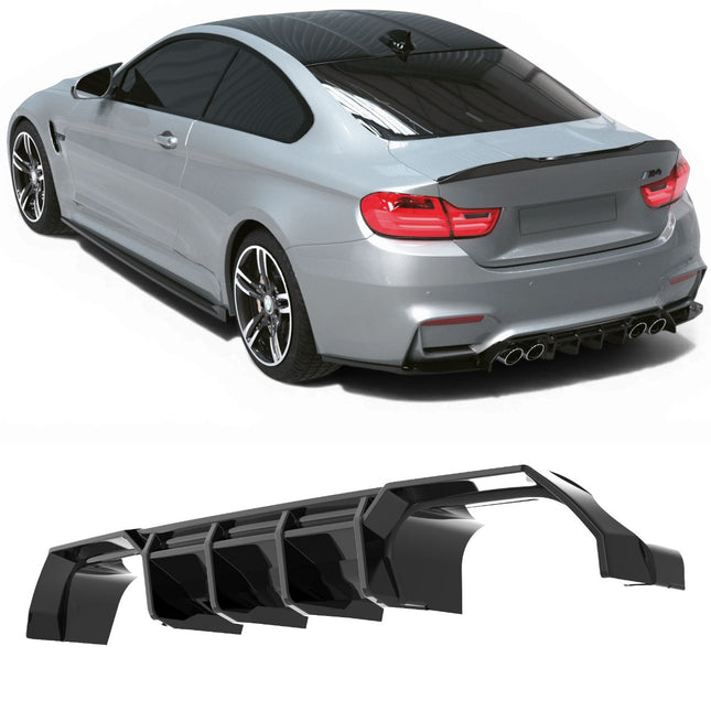 Diffusore Posteriore per BMW M4 F82 2014-2021 – APEX - foto 2