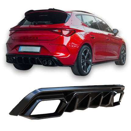 Diffusore Posteriore per Cupra Leon Mk1 2020-2024 – APEX - foto 2