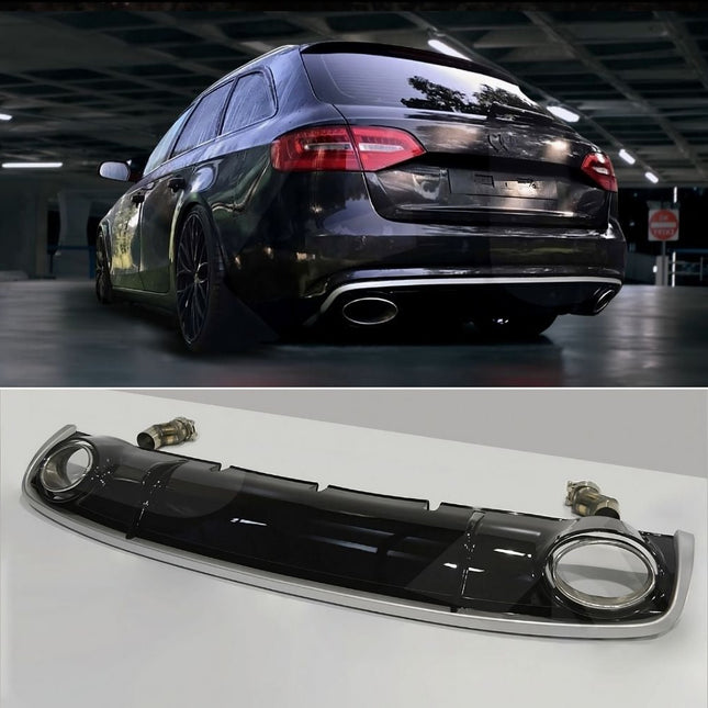 Audi A4 B8 Restyling 2011-2015 Diffusore Estrattore RS4 Look